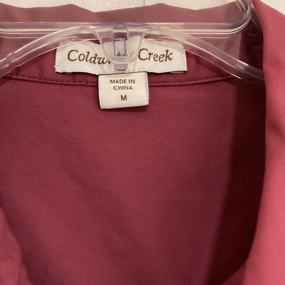 Coldwater Creek Pleated Top - Picture 6 of 13